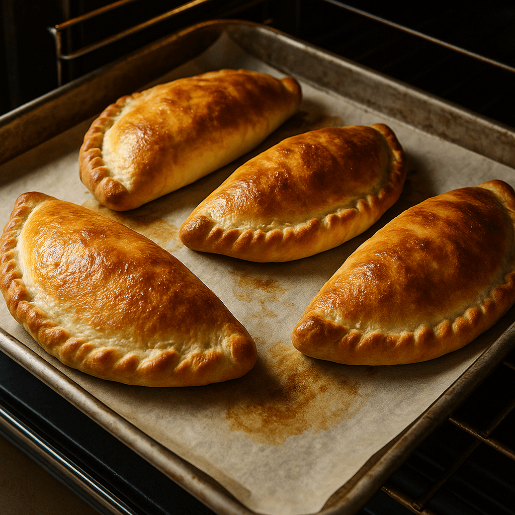 Spinach Ricotta Calzones step photo
