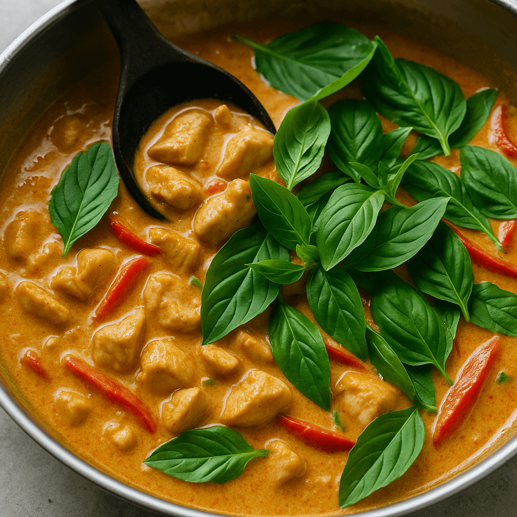 Thai Red Curry Chicken step photo