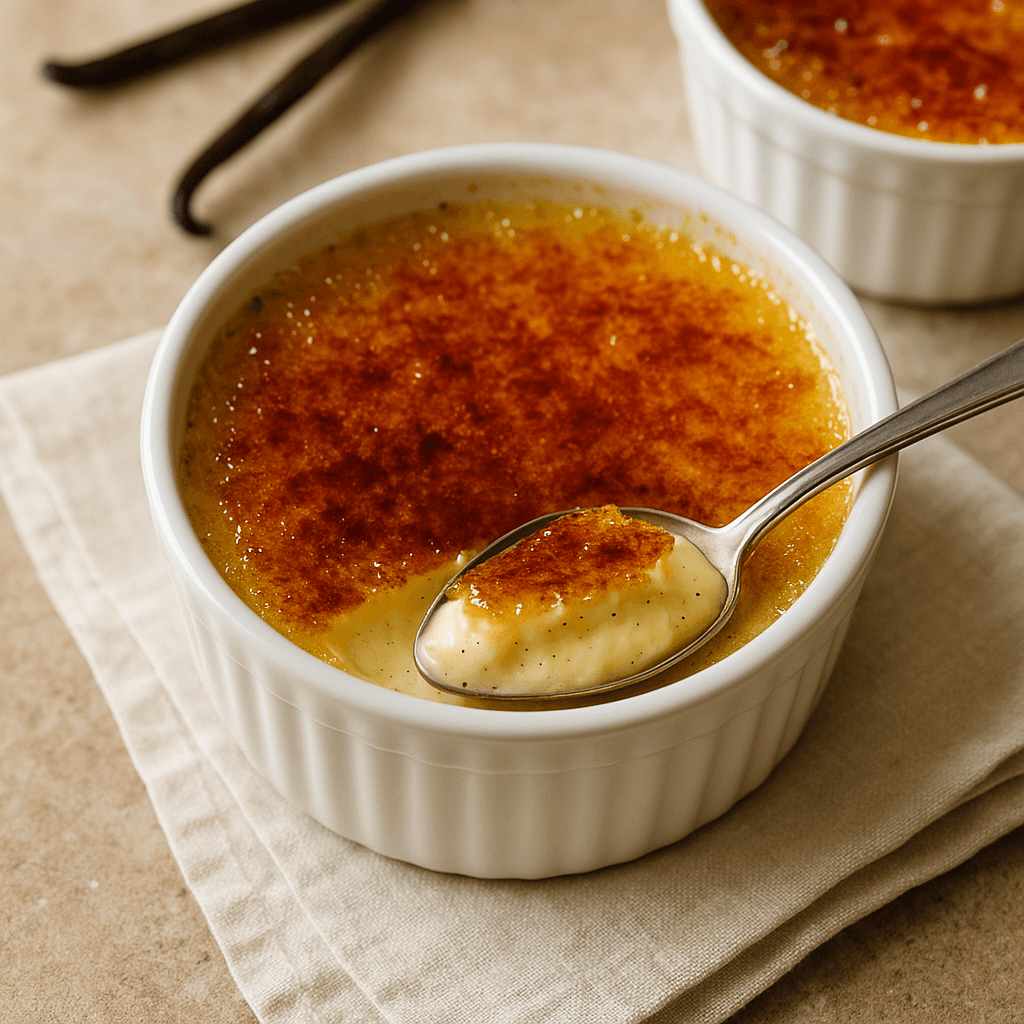 Vanilla Bean Crème Brûlée hero image