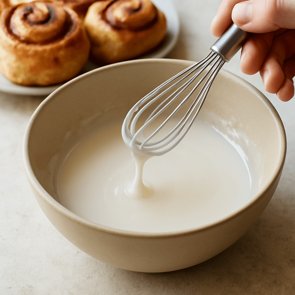 Warm Cinnamon Rolls step photo