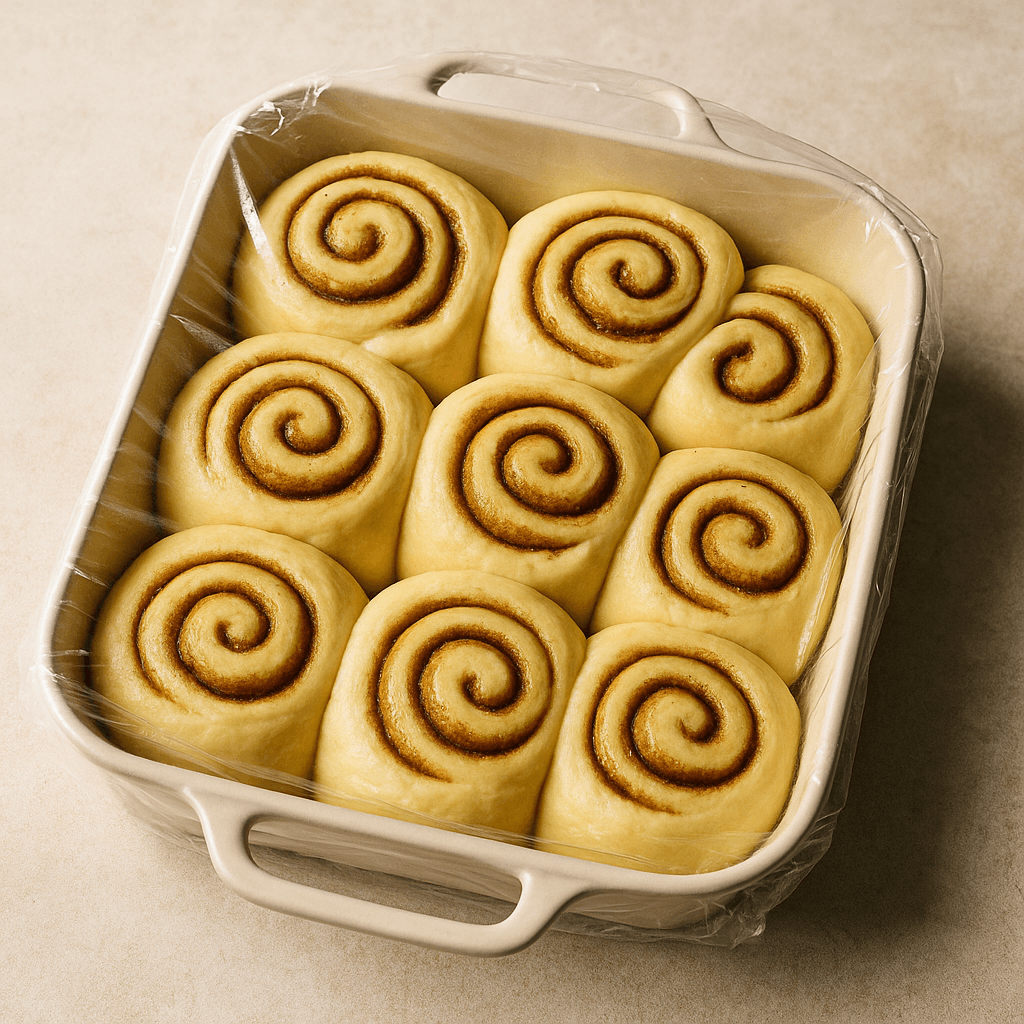 Warm Cinnamon Rolls step photo