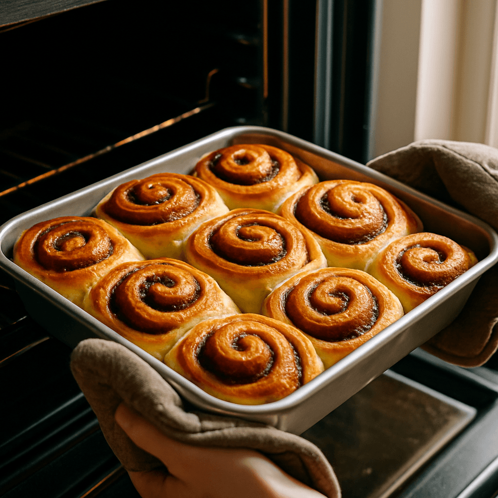 Warm Cinnamon Rolls step photo