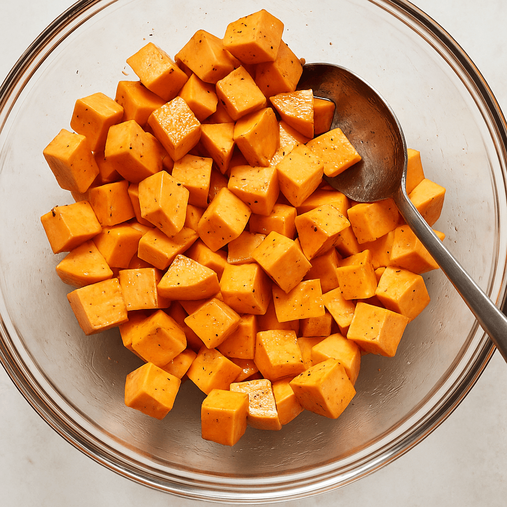 Roasted Sweet Potato Salad step photo