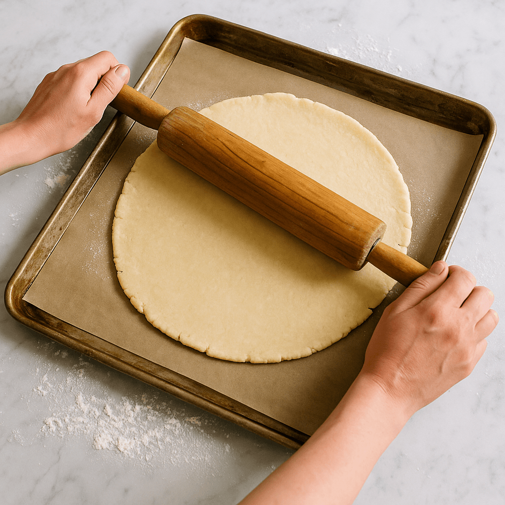 Rustic Apple Galette step photo