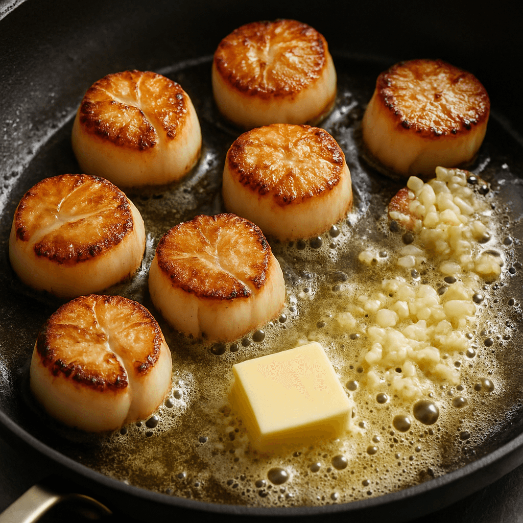 Seared Scallops with Lemon step photo