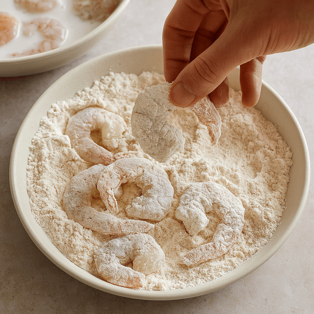 Shrimp Po’ Boy Sandwich step photo