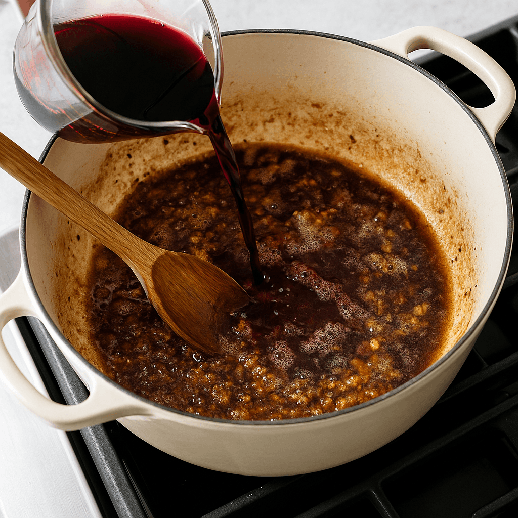 Slow-Braised Beef Short Ribs step photo