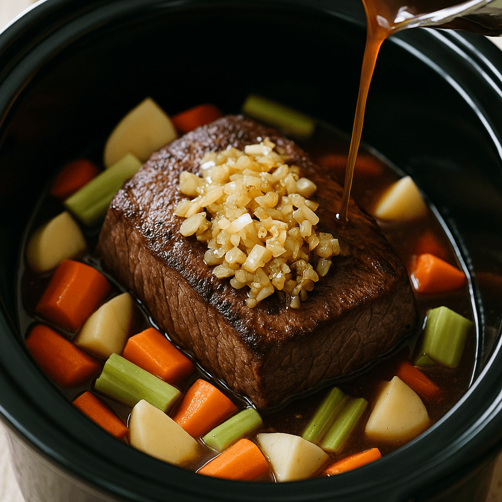 Slow Cooker Pot Roast step photo