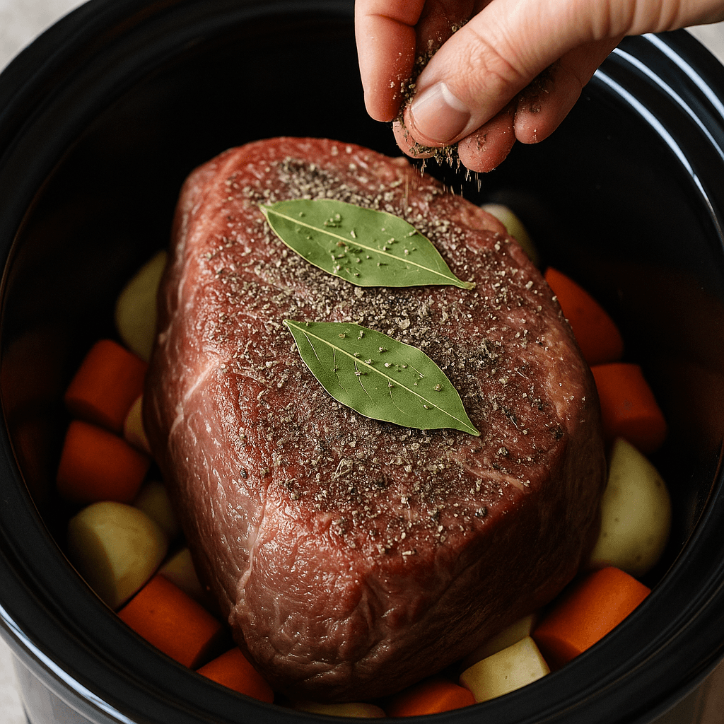 Slow Cooker Pot Roast step photo