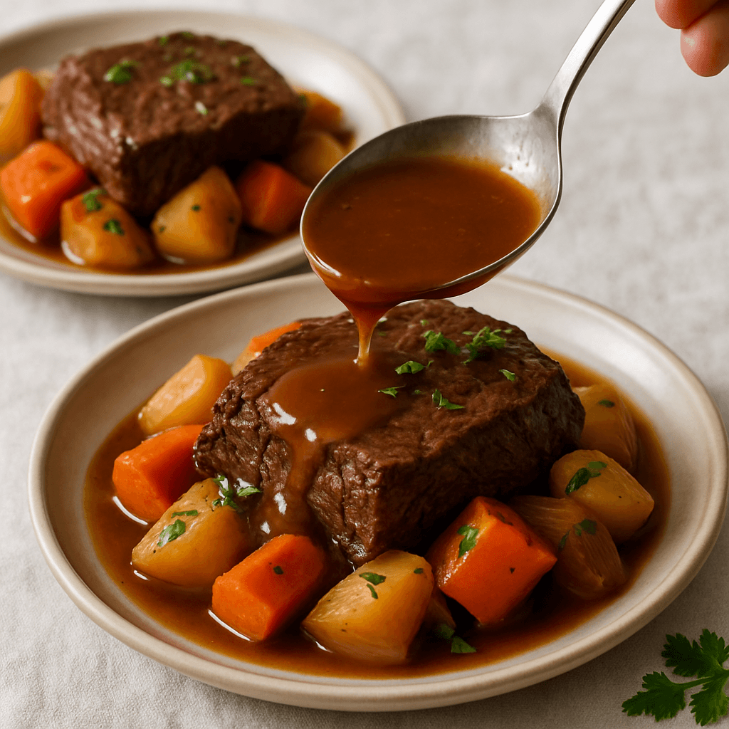 Slow Cooker Pot Roast step photo