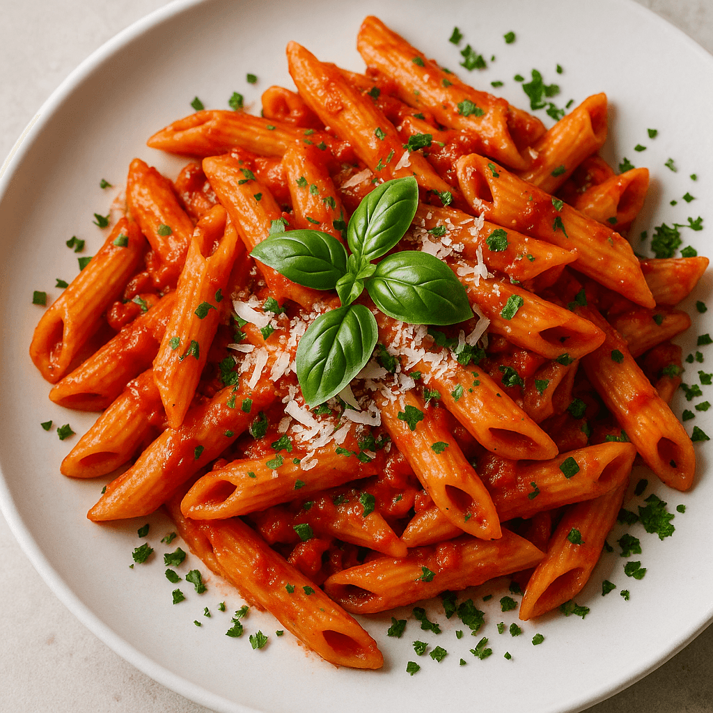 Spicy Arrabbiata Pasta step photo