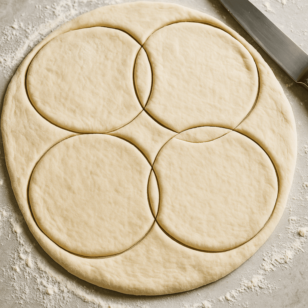 Spinach Ricotta Calzones step photo