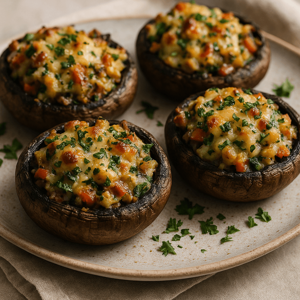 Stuffed Portobello Mushrooms hero image