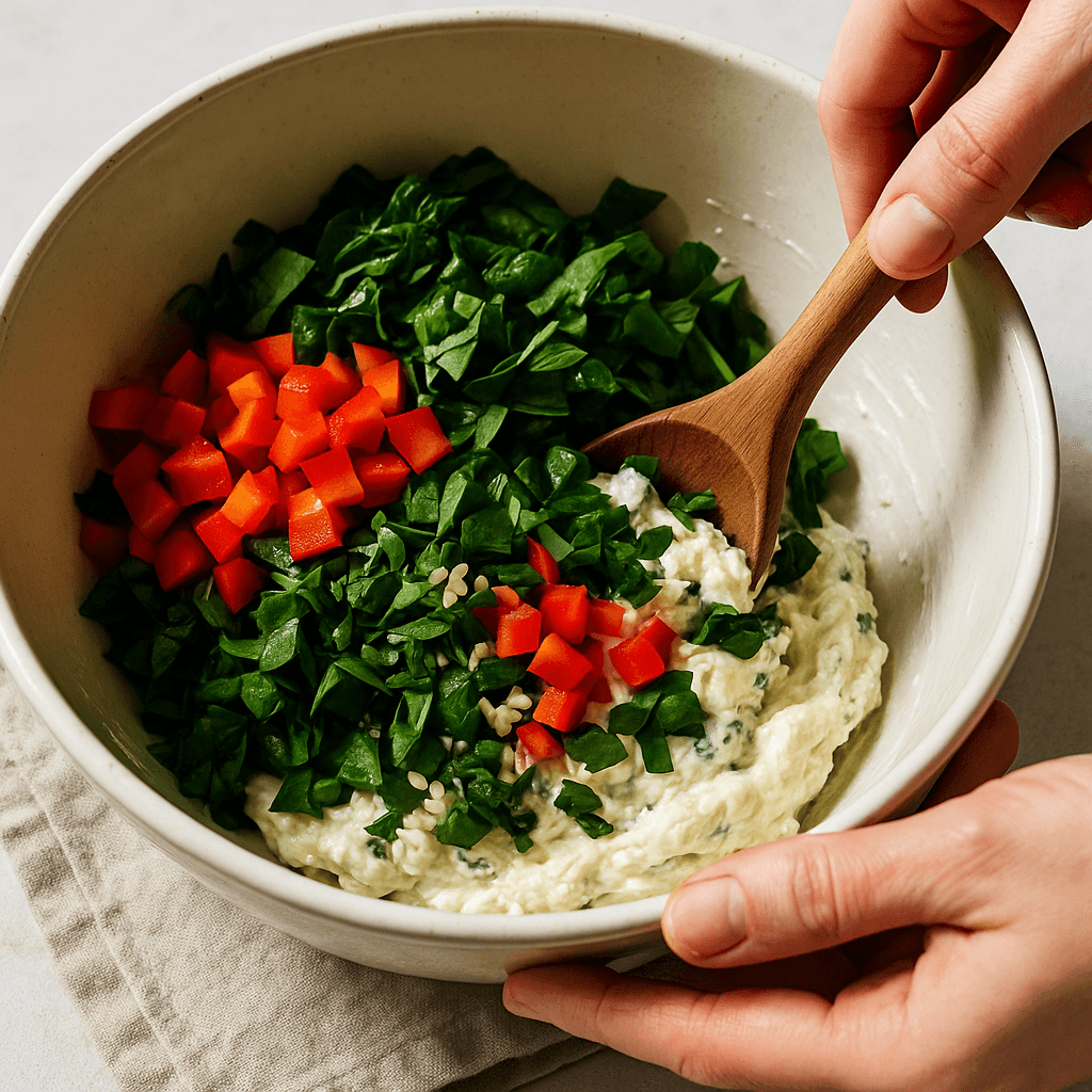 Stuffed Portobello Mushrooms step photo