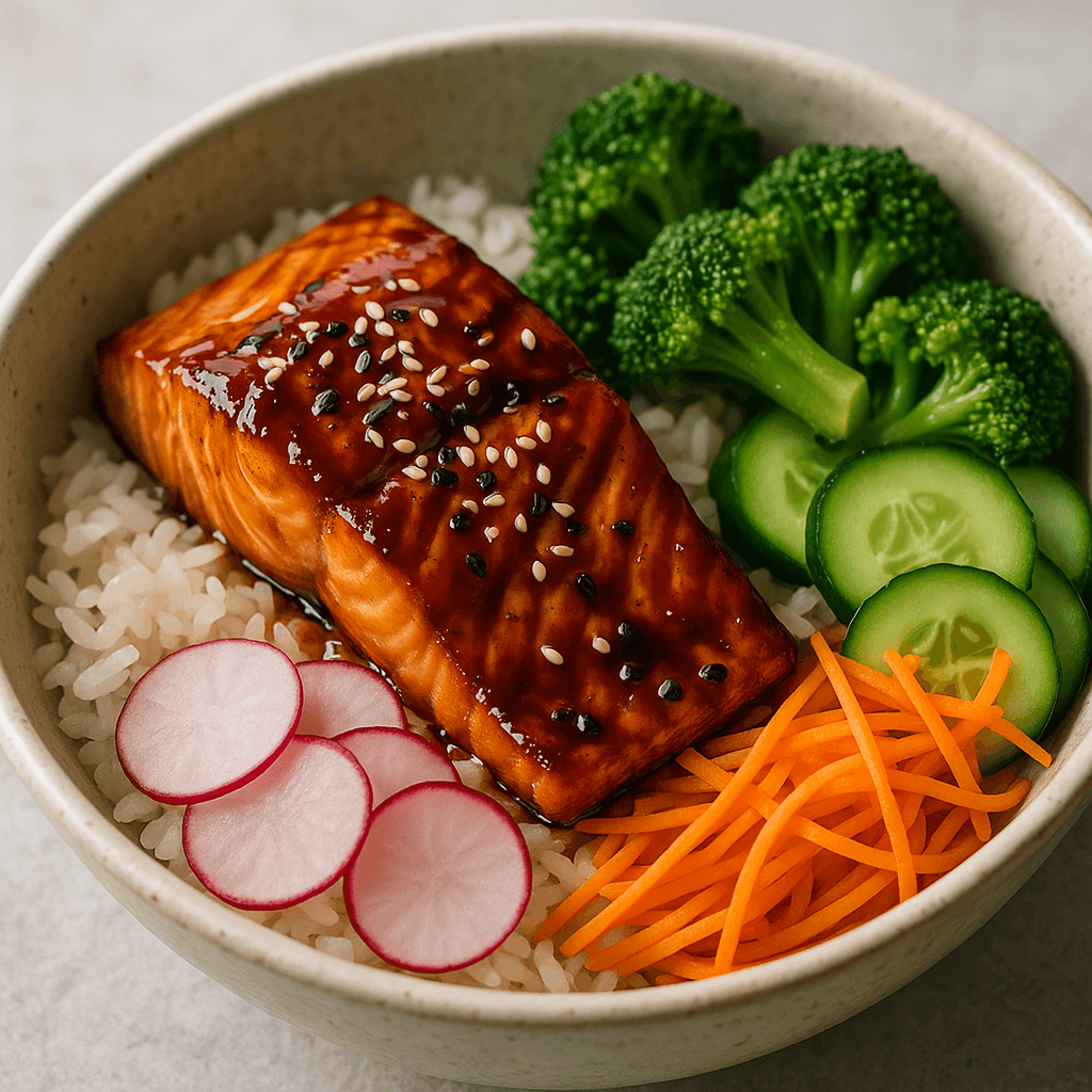 Teriyaki Salmon Bowl hero image