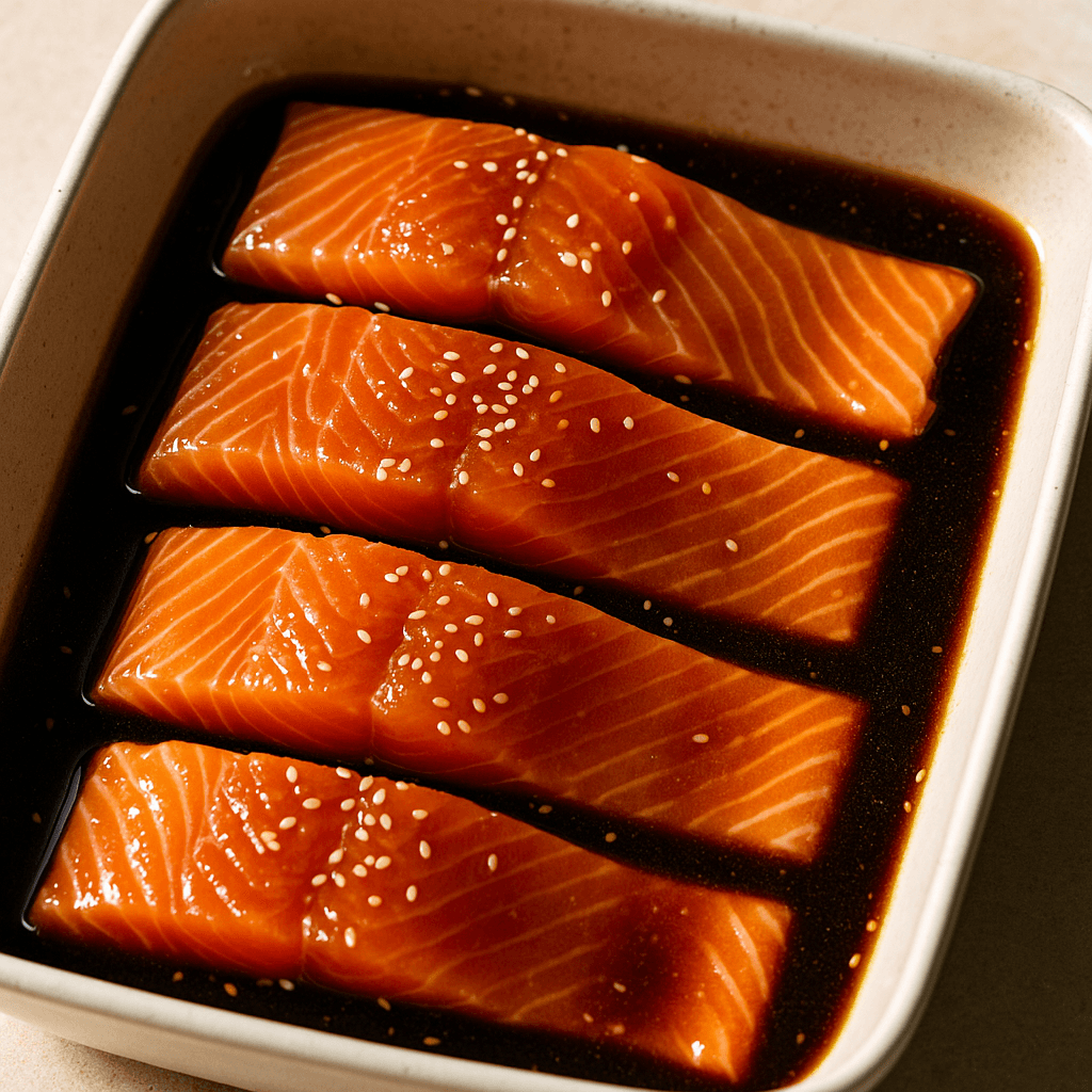 Teriyaki Salmon Bowl step photo