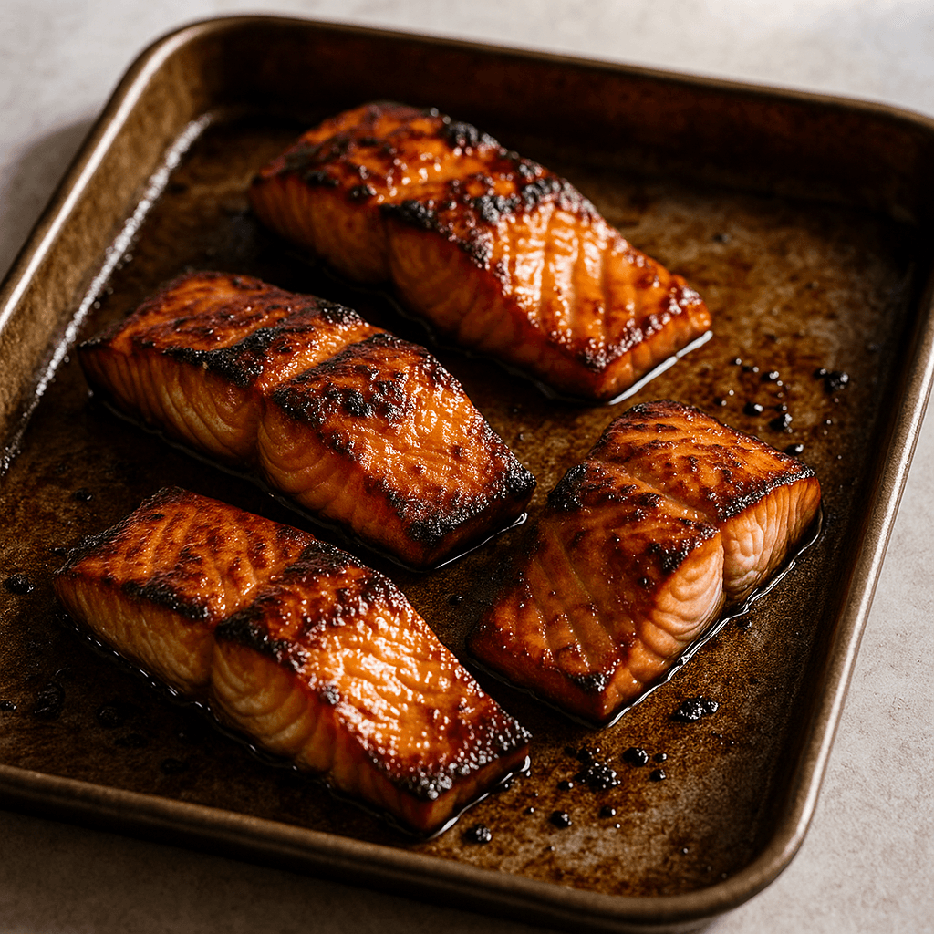 Teriyaki Salmon Bowl step photo