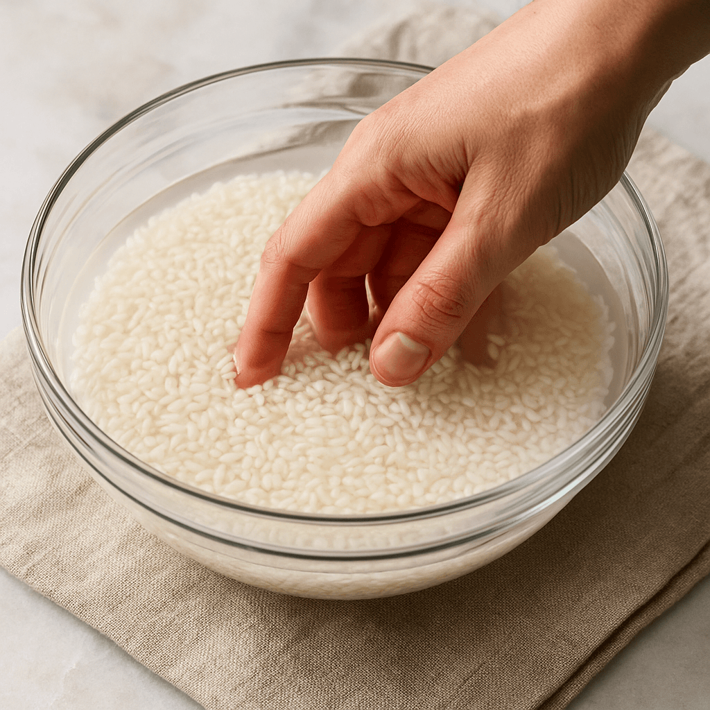 Thai Mango Sticky Rice step photo