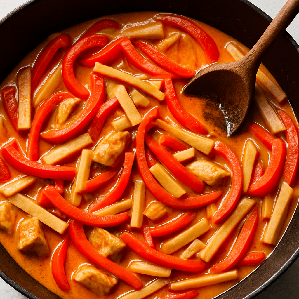 Thai Red Curry Chicken step photo