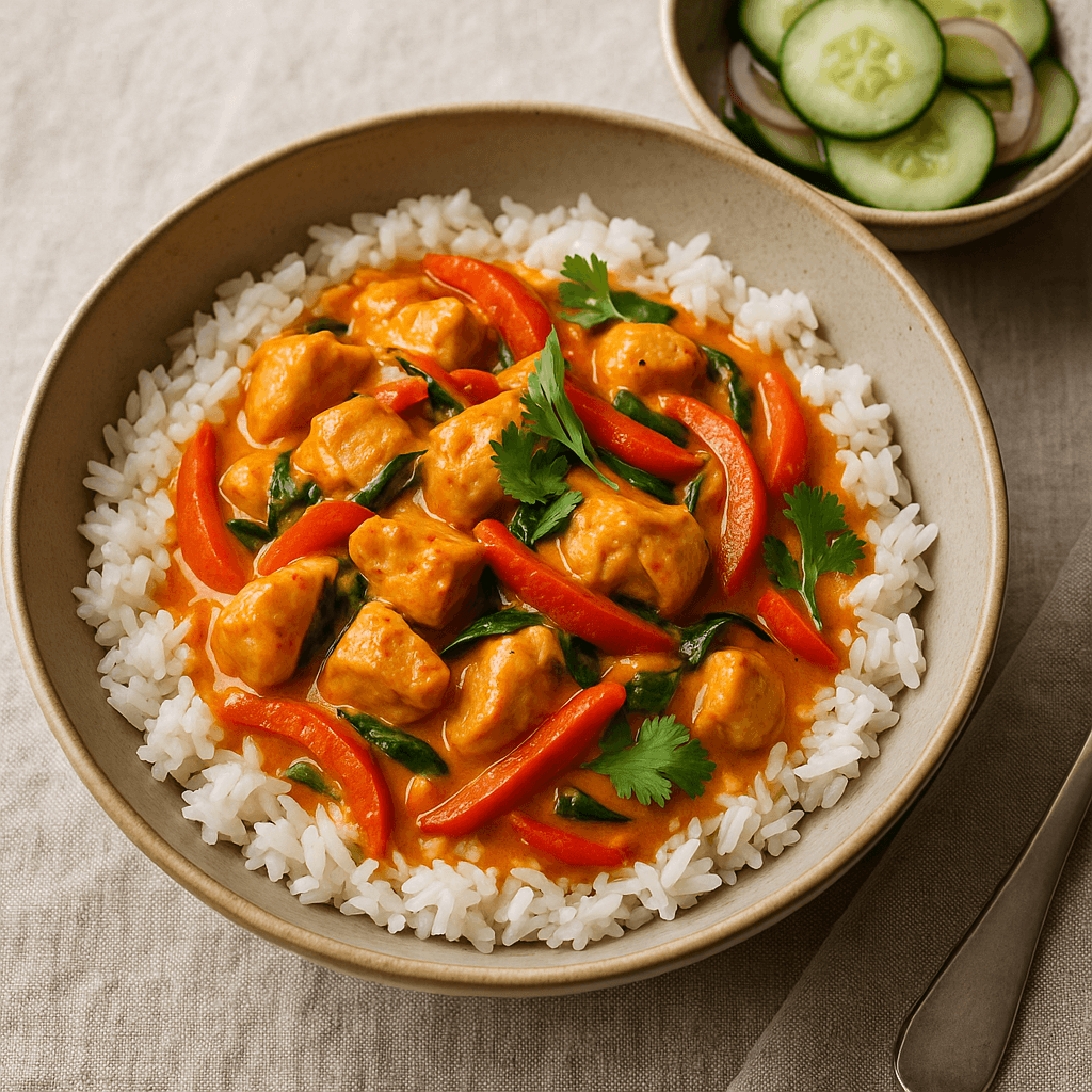 Thai Red Curry Chicken step photo