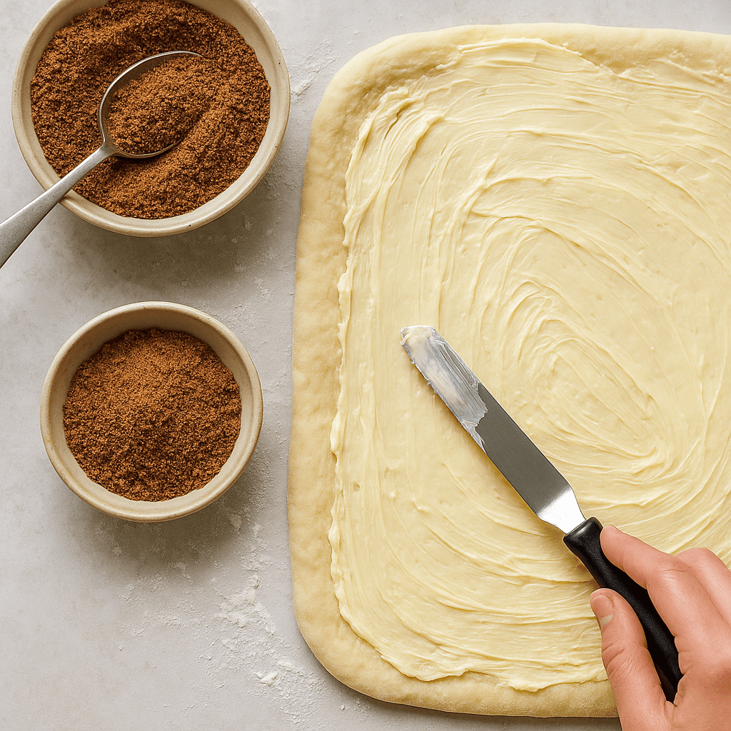 Warm Cinnamon Rolls step photo