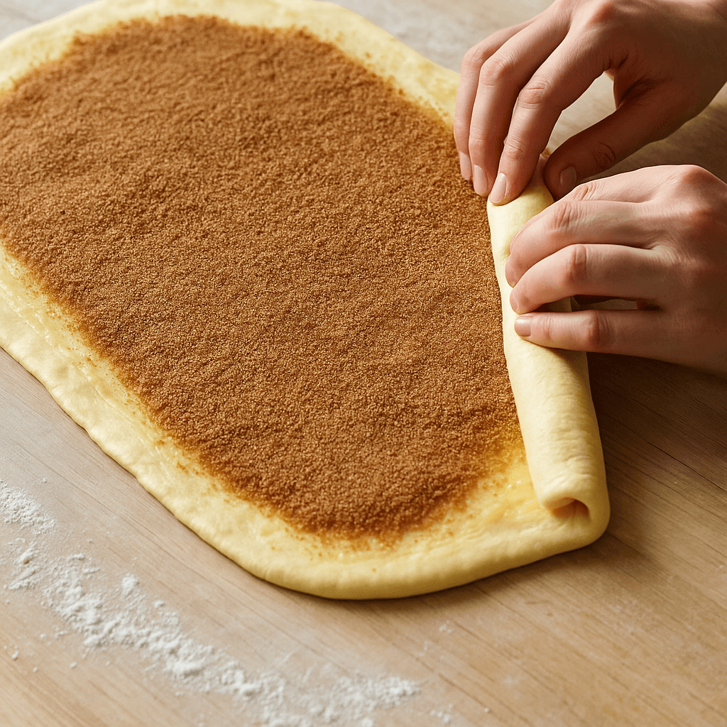 Warm Cinnamon Rolls step photo