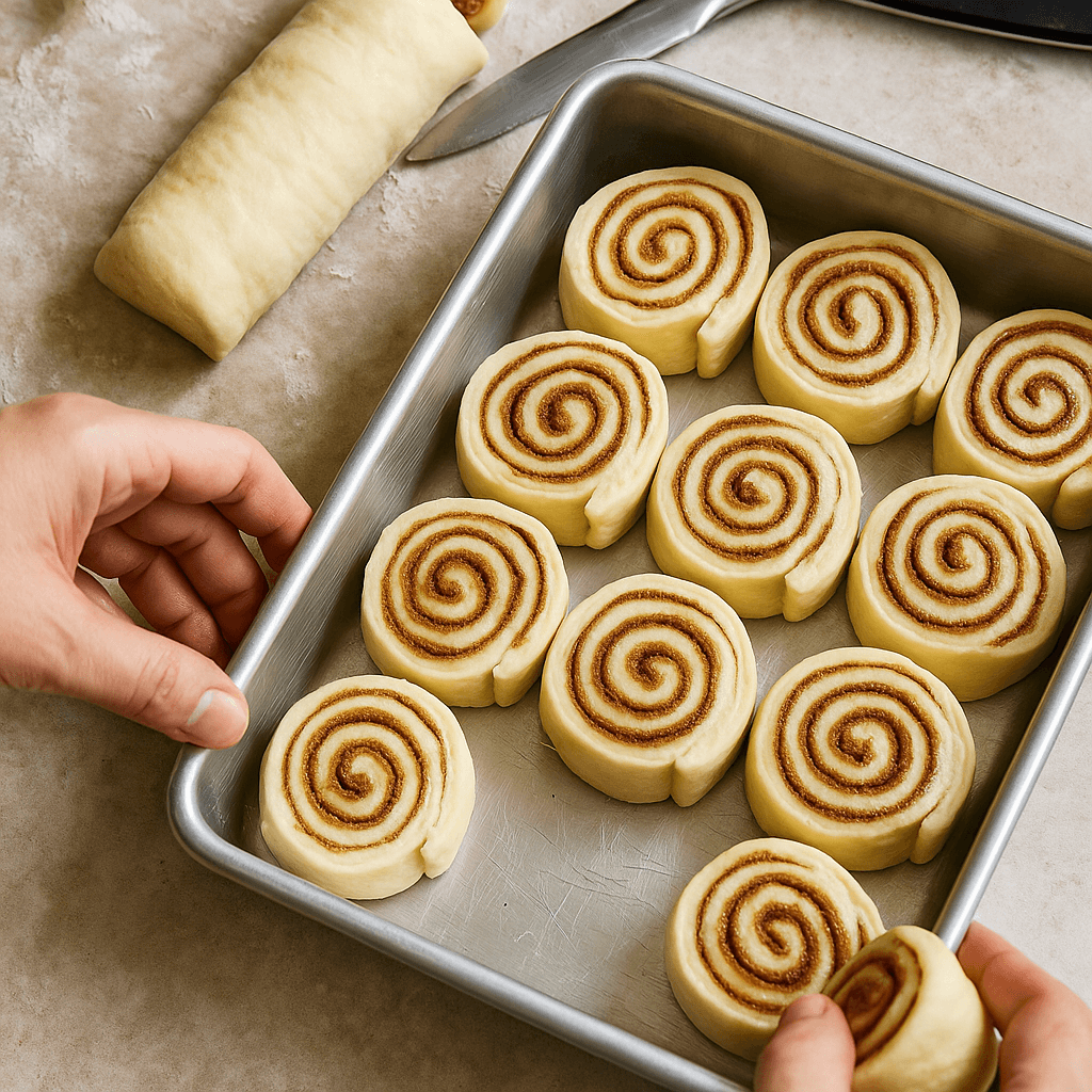 Warm Cinnamon Rolls step photo